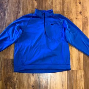 Nike Dry Fit Pull Over Sweater | Blue | Size 3XL